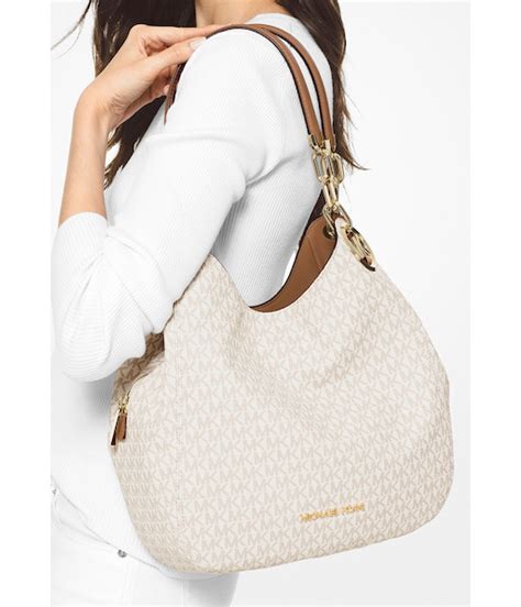 michael kors lillie vanilla|michael kors packable tote.